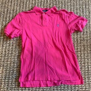 Pink Boys Ralph Lauren Polo
